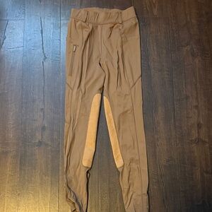 Baleaf Kids Tan Leggings with Pocket